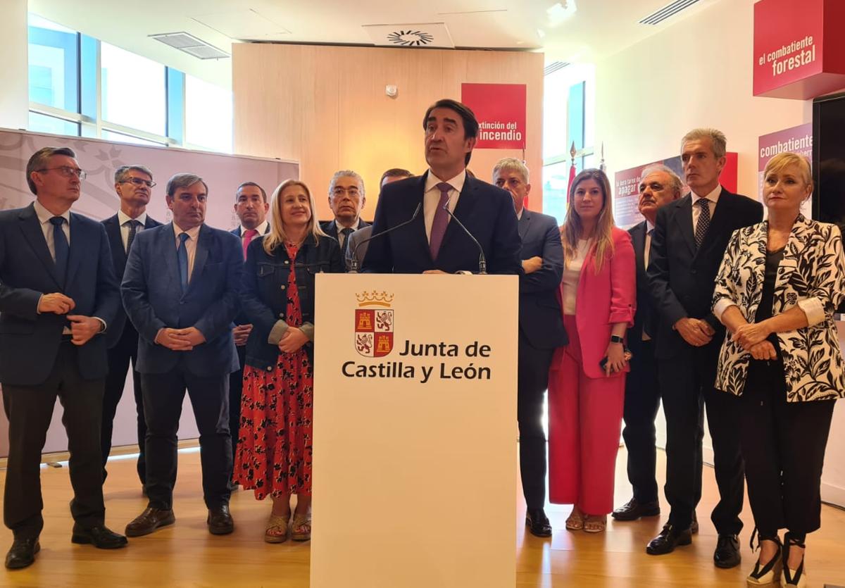 Presentación de la campaña de prevención de incendios en temporada de riesgo alto en Castilla y León.