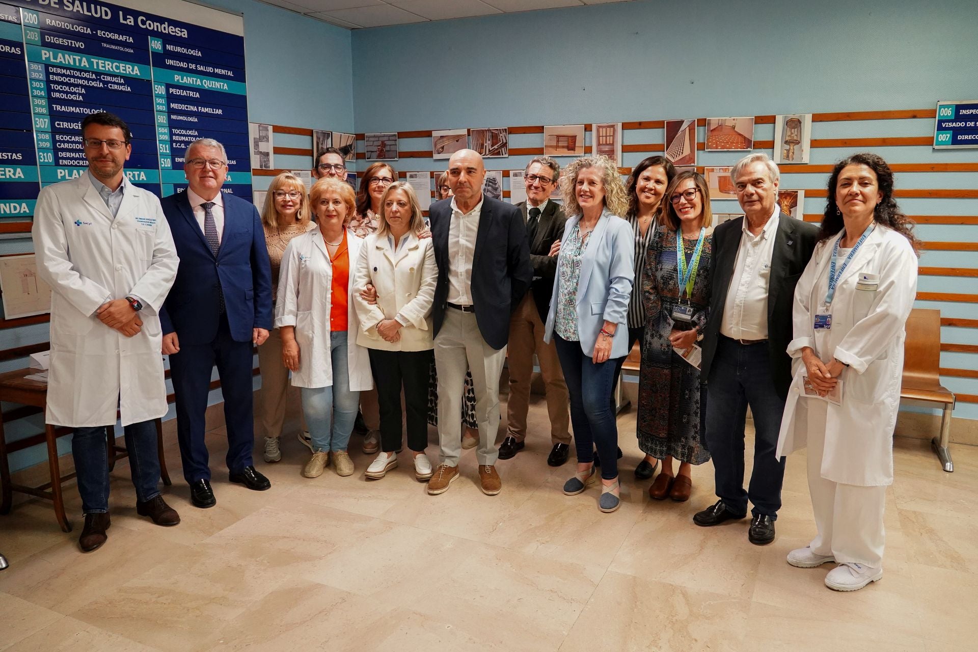 Exposición en el ambulatorio de La Condesa