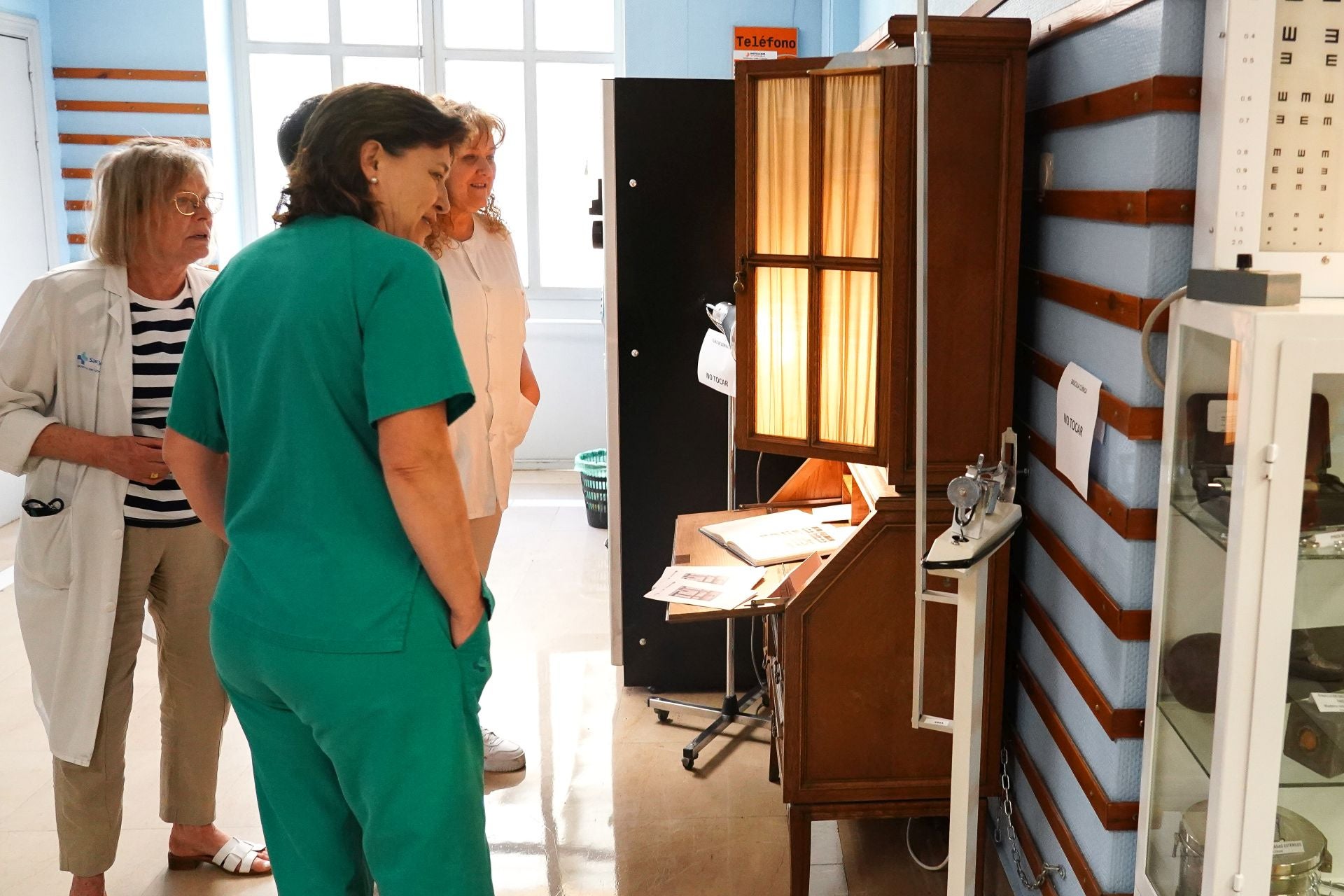 Exposición en el ambulatorio de La Condesa