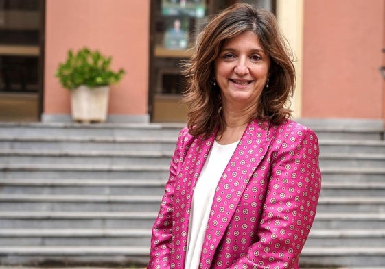 Nuria González, rectora electa de la ULE.