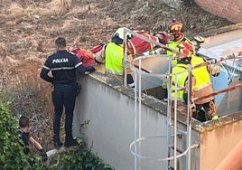 Rescate del interior del edificio del palacio de Don Gutierre.