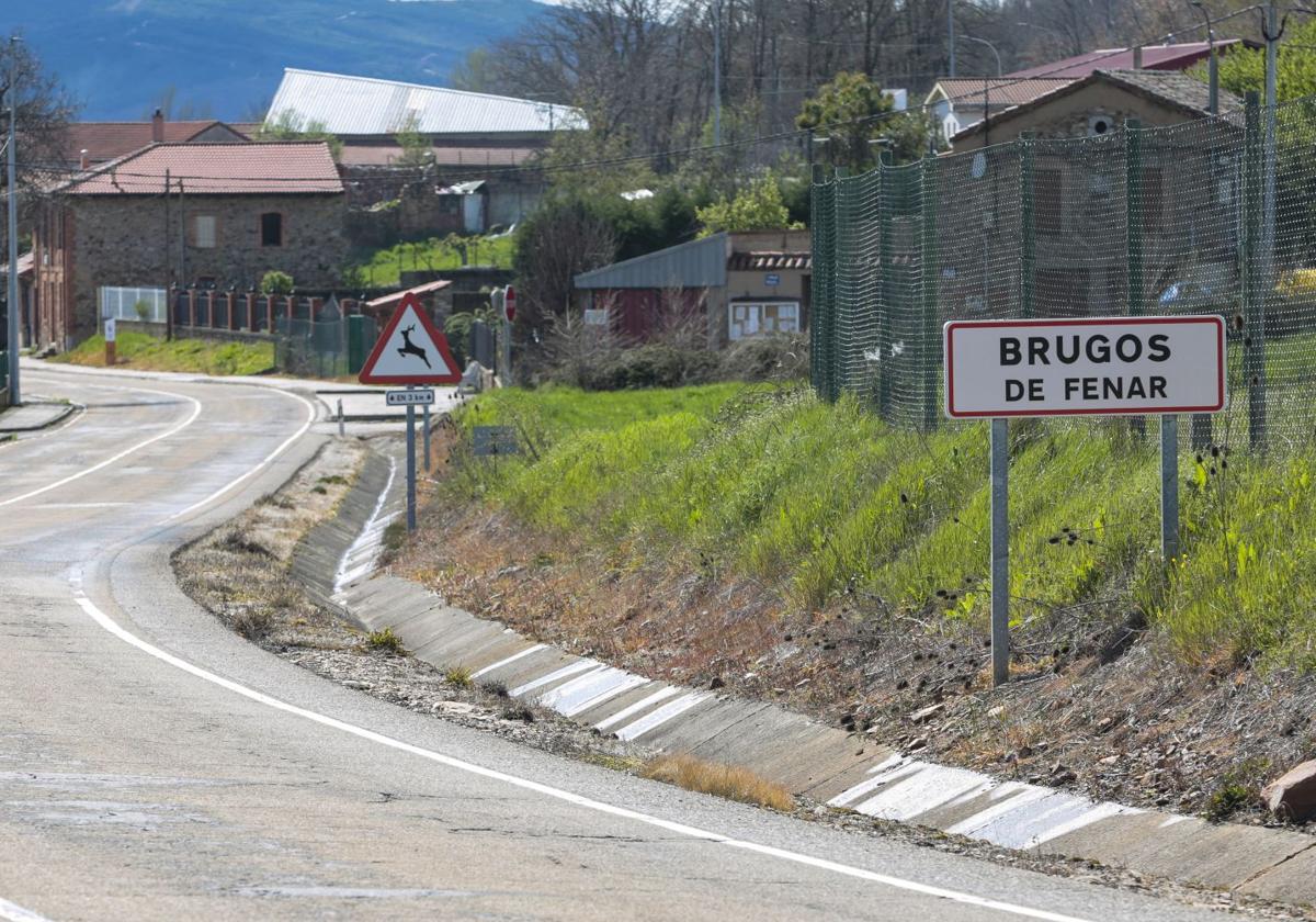 Entrada a la localidad.