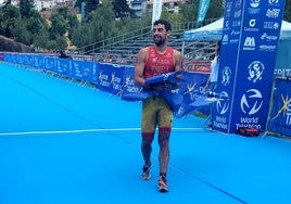 Kevin Viñuela, campeón de Europa de Triatlón Cross.