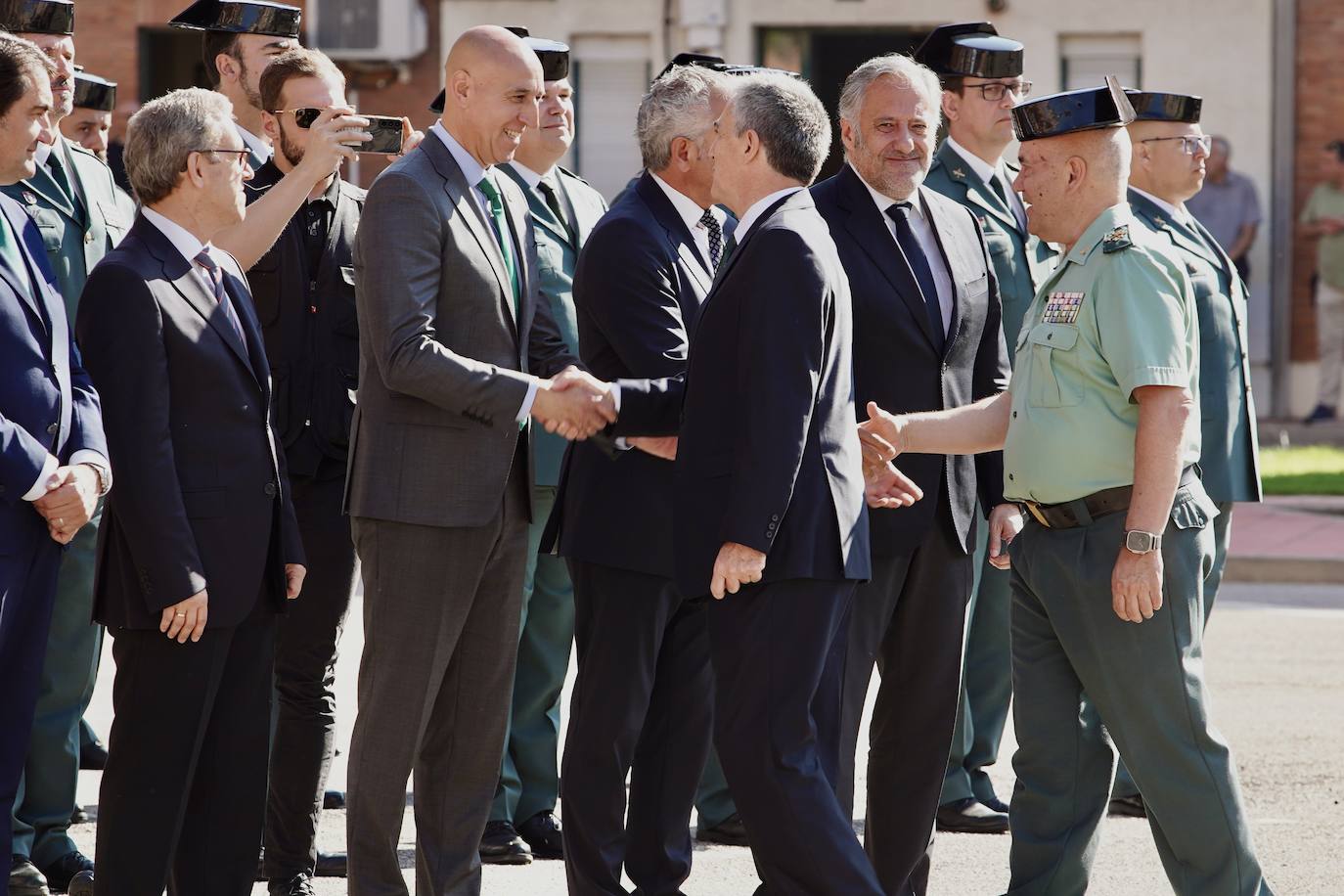 Toma de posesión del nuevo jefe de la Guardia Civil de Castilla y León