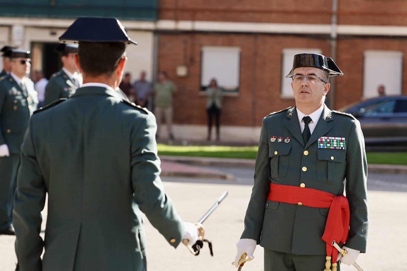 Toma de posesión del nuevo jefe de la Guardia Civil de Castilla y León