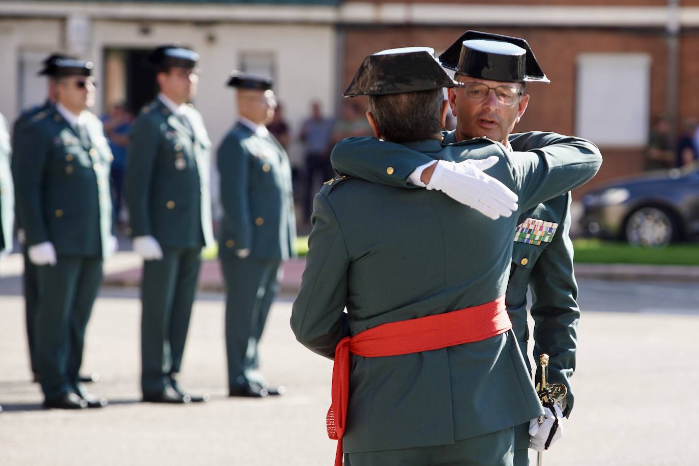 Toma de posesión del nuevo jefe de la Guardia Civil de Castilla y León