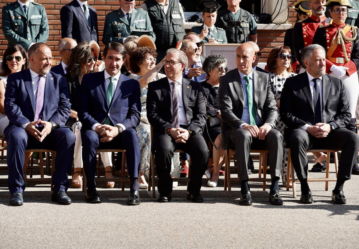 Toma de posesión del nuevo jefe de la Guardia Civil de Castilla y León