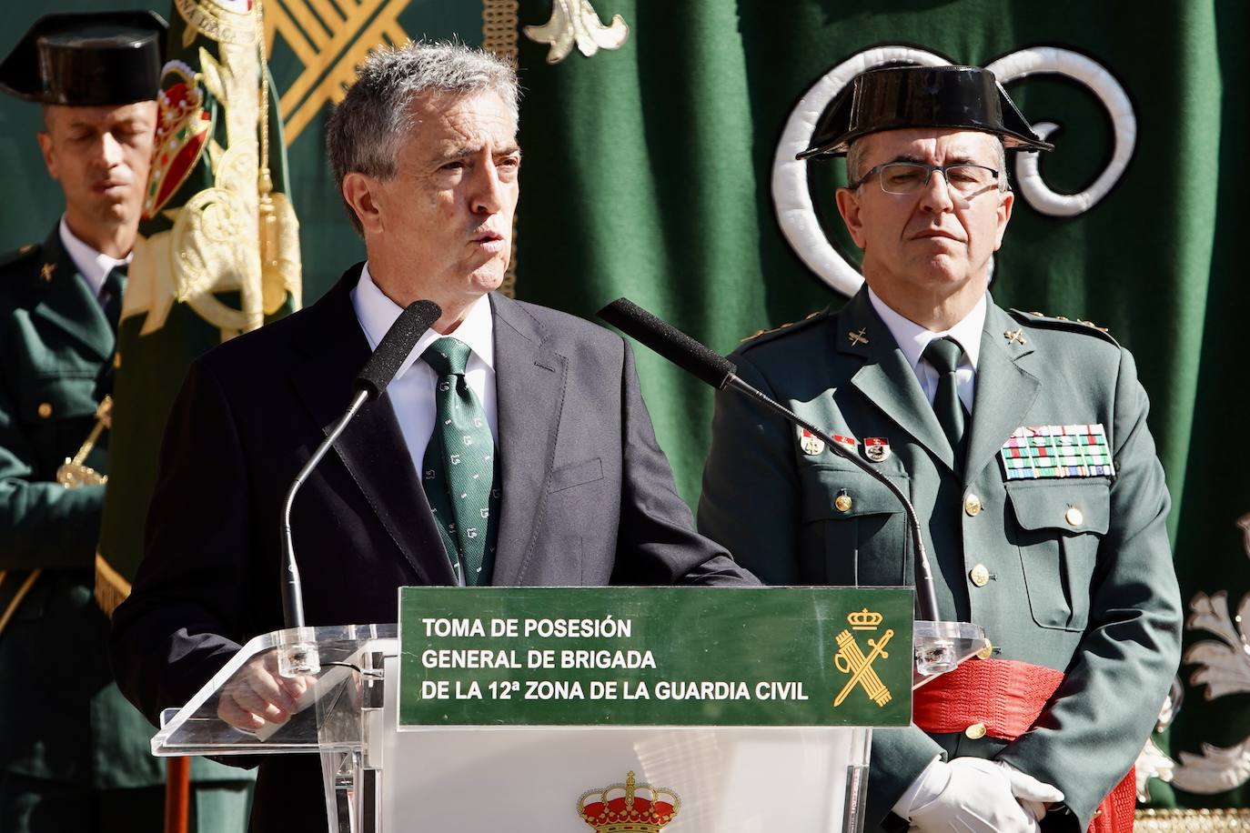 Toma de posesión del nuevo jefe de la Guardia Civil de Castilla y León