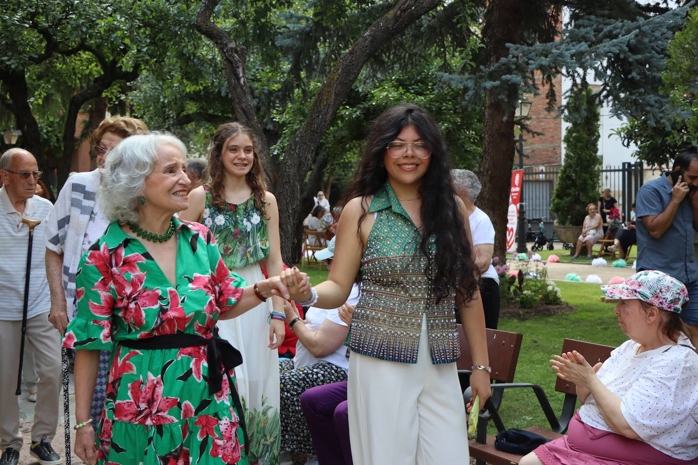 Desfile de moda en León con una participación de lo más especial