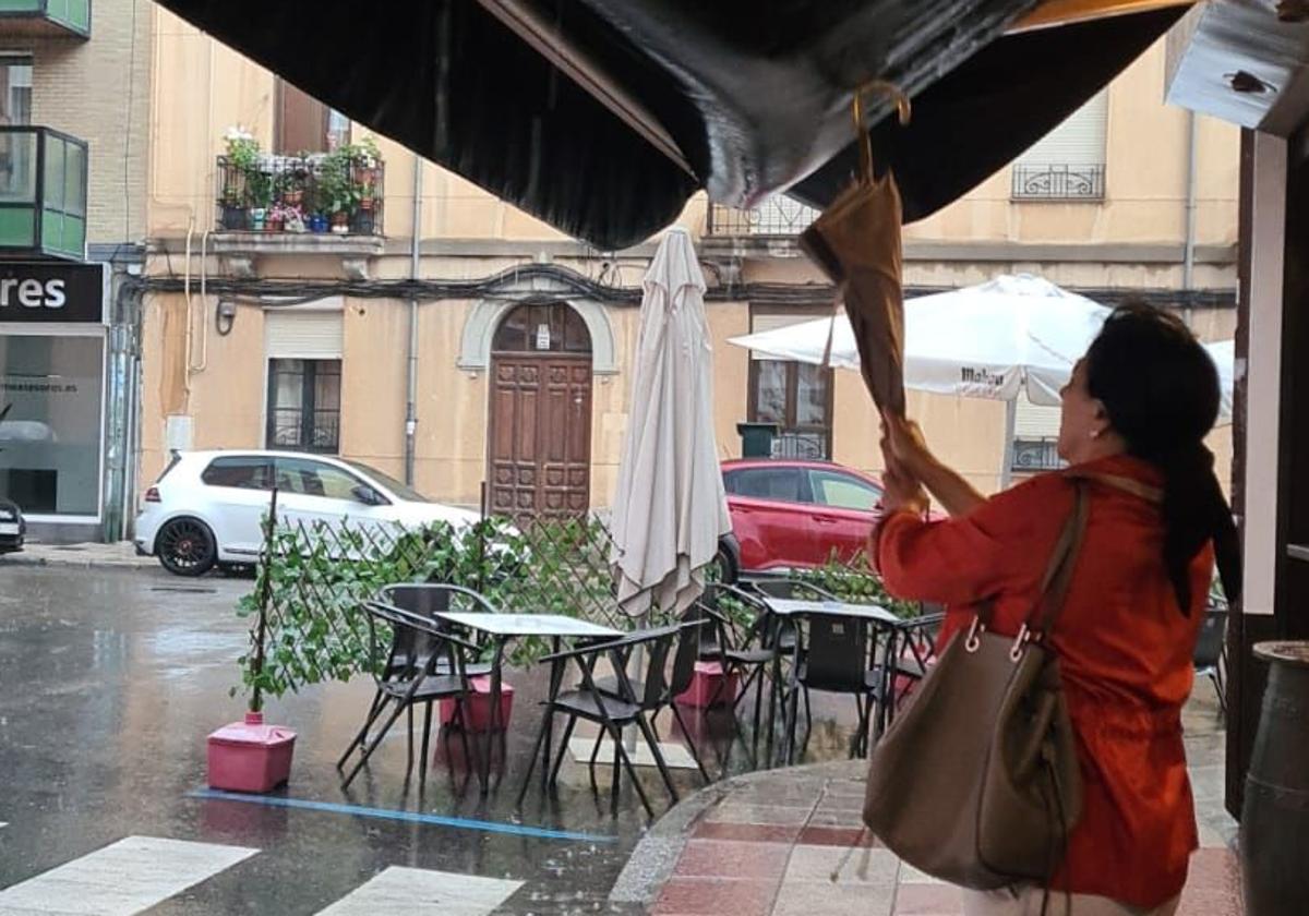 Una gran tormenta obliga a suspender el concierto de La Pegatina