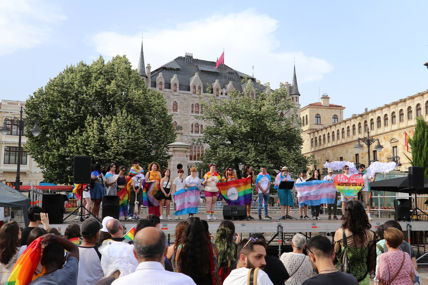 Marcha del Orgullo en León