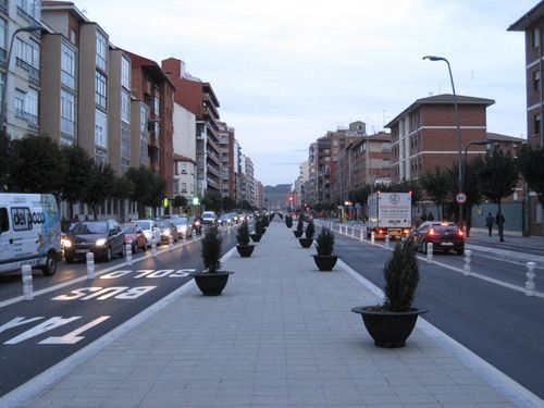 Una parte de la avenida de Fernández Ladreda