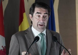 El consejero de Medio Ambiente, Vivienda y Ordenación del Territorio, Juan Carlos Suárez-Quiñones.