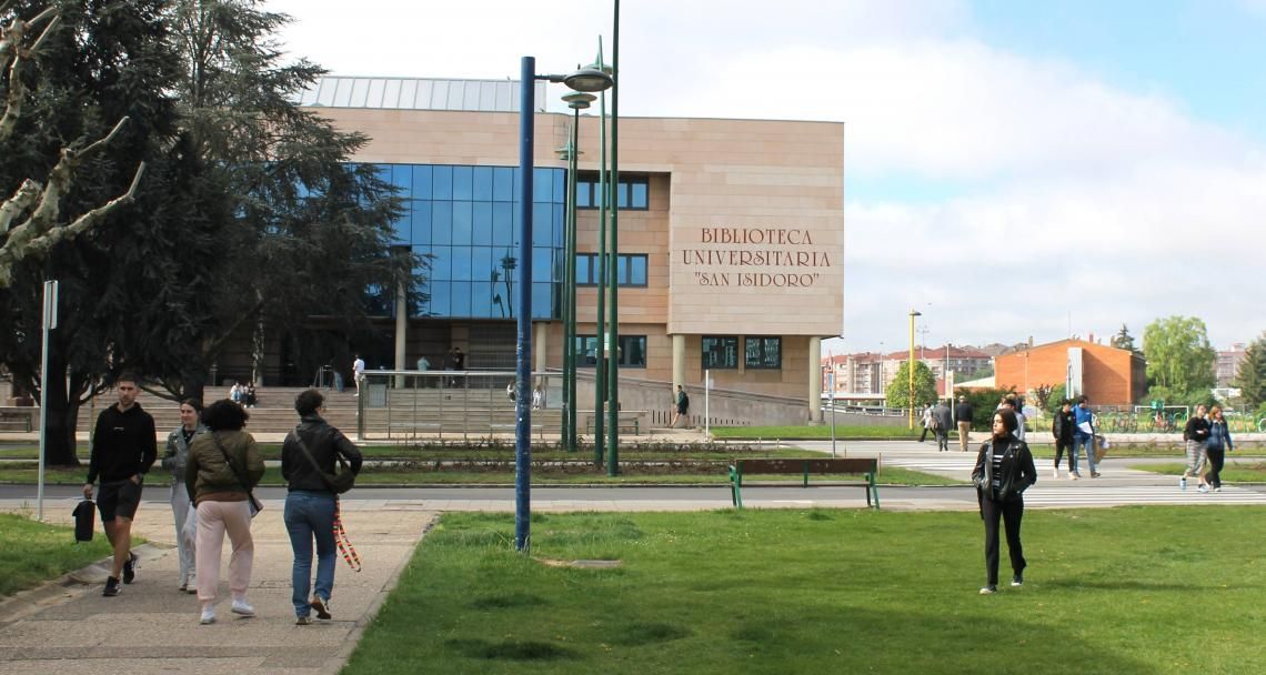 Imagen de archivo del ampus de vegazana de la Universidad de León.