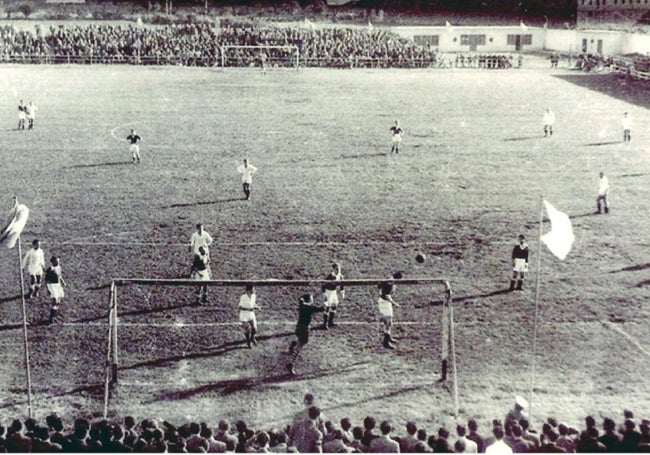 Partido en el Estadio del Ejido.