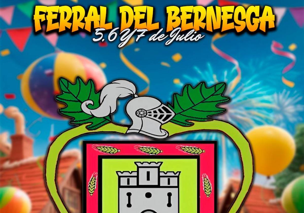 Cartel de las fiestas de Ferral del Bernesga