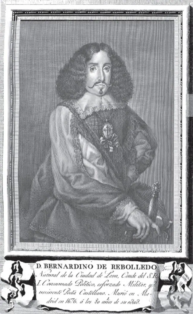 Biblioteca Nacional de España, Retrato del conde de Rebolledo de 1652.