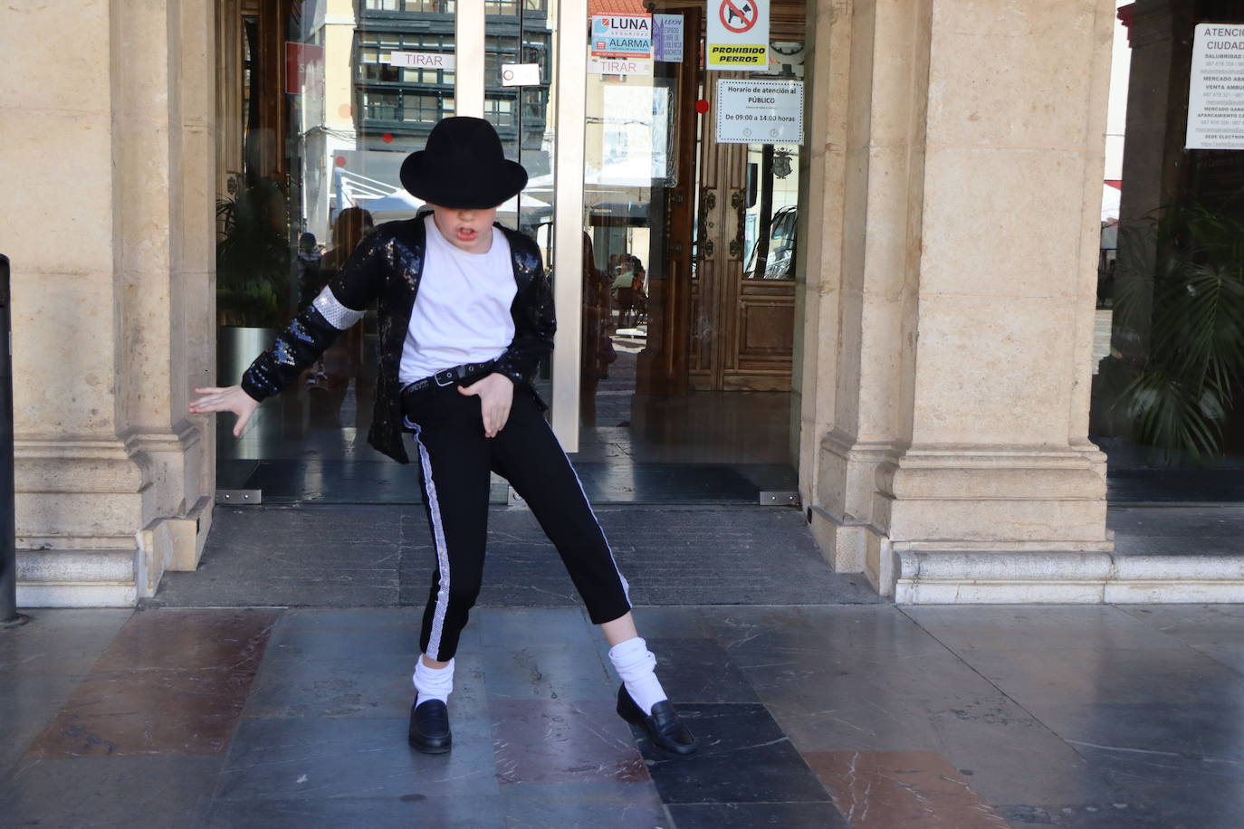 Rodrigo Alcalde es el Michael Jackson leonés