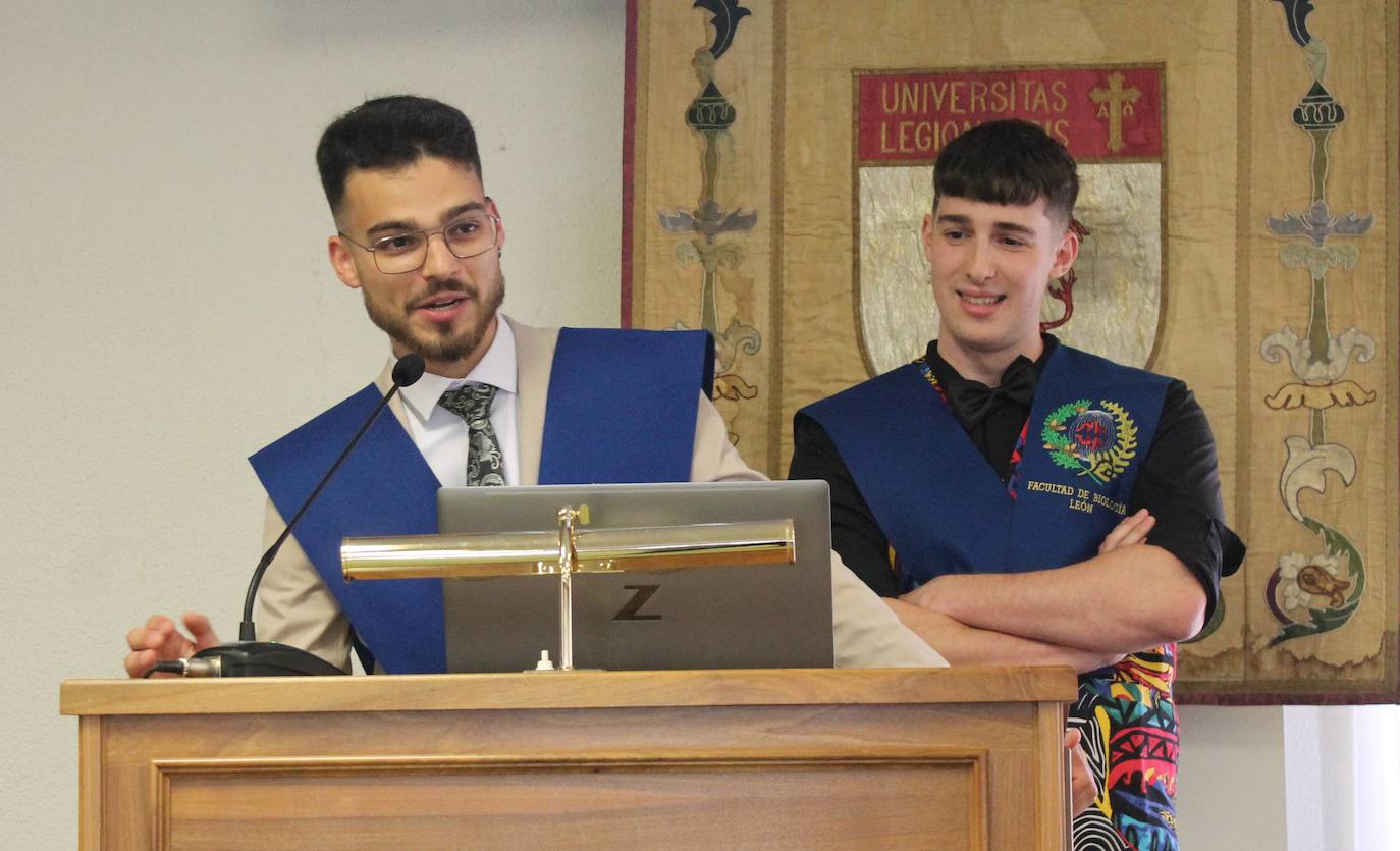 Graduación de Biología en la Universidad de León