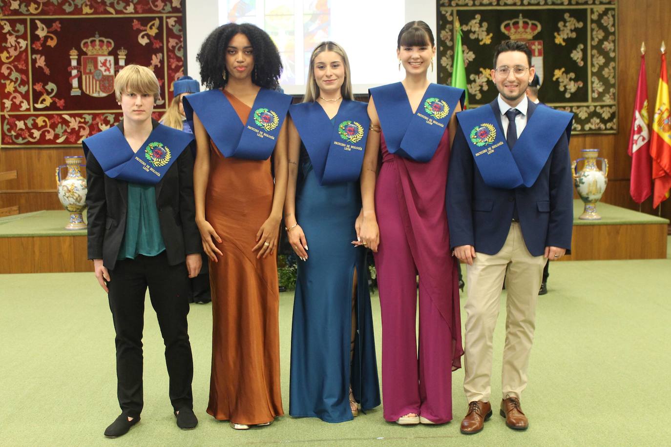 Graduación de Biología en la Universidad de León