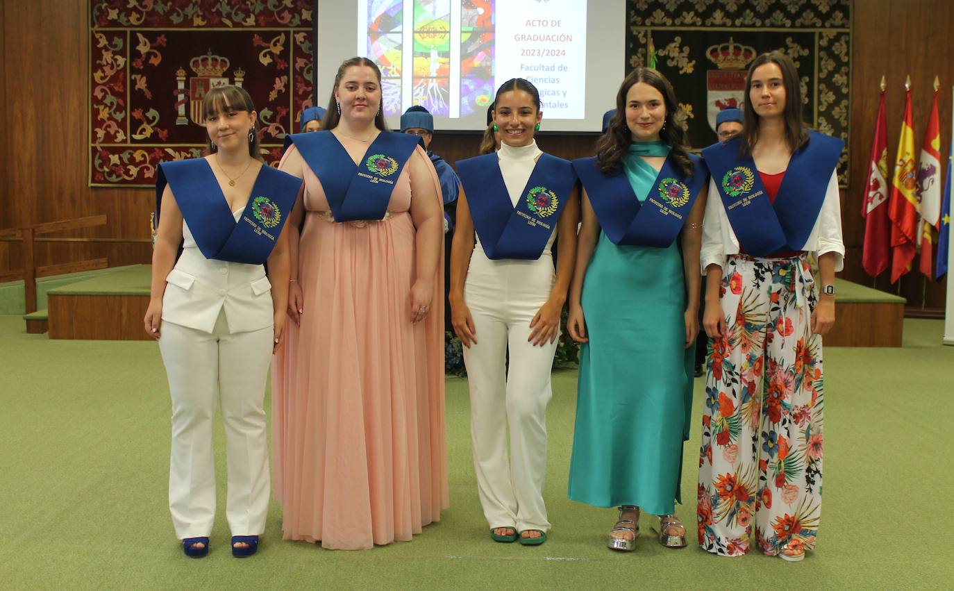 Graduación de Biología en la Universidad de León