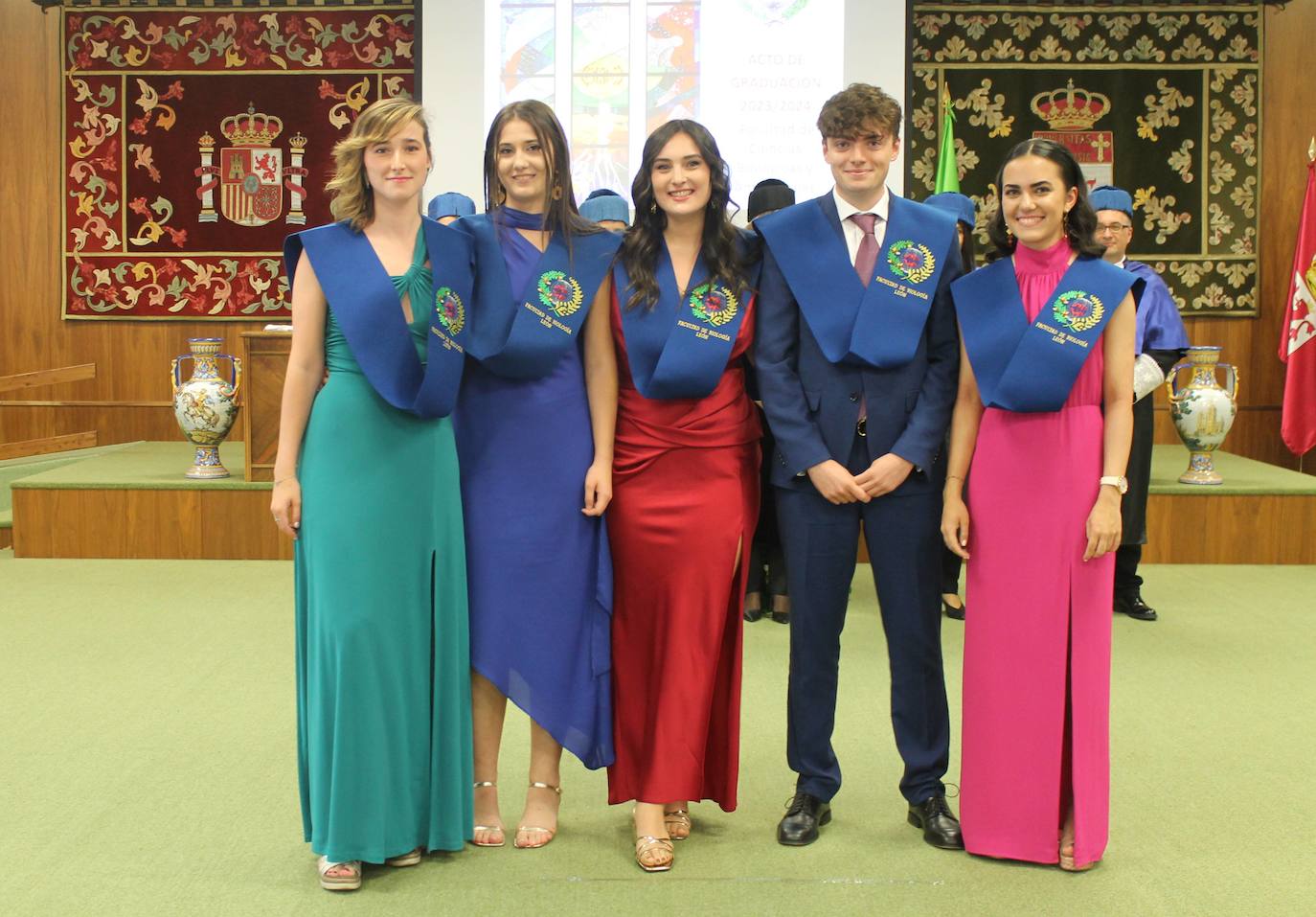 Graduación de Biología en la Universidad de León