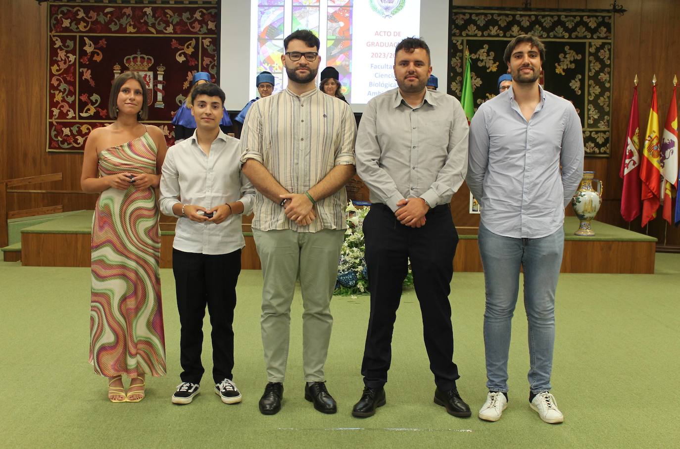 Graduación de Biología en la Universidad de León