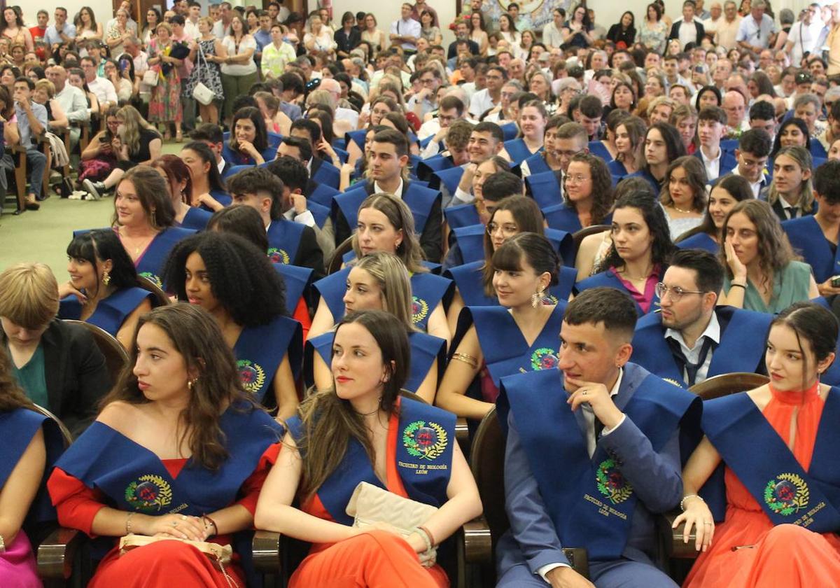 Graduación de Biología en la Universidad de León