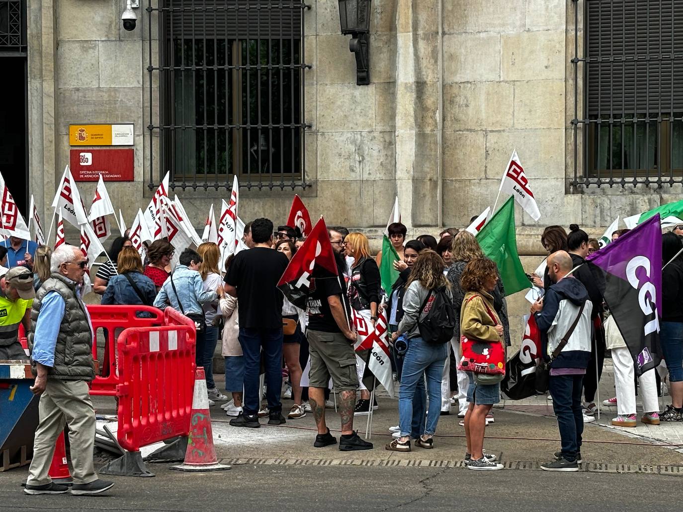 Movilización de Atento en León