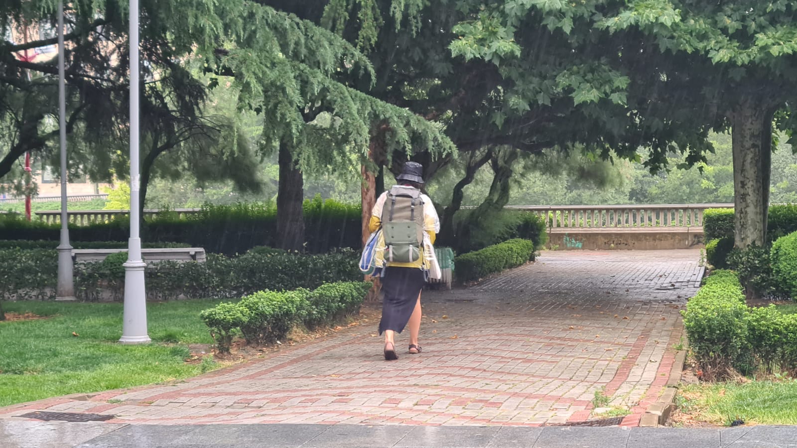 La lluvia sorprende de nuevo a los leoneses en pleno mes de julio