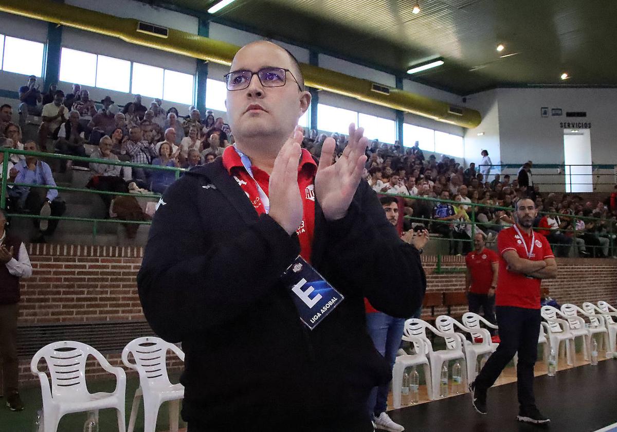 Dani Gordo, entrenador del Abanca Ademar.