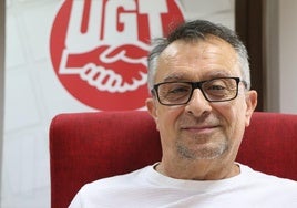 Enrique Reguero, secretario provincial de UGT en León.