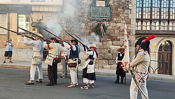 Astorga se reencuentra con su batallón de Clavijo 116 años después