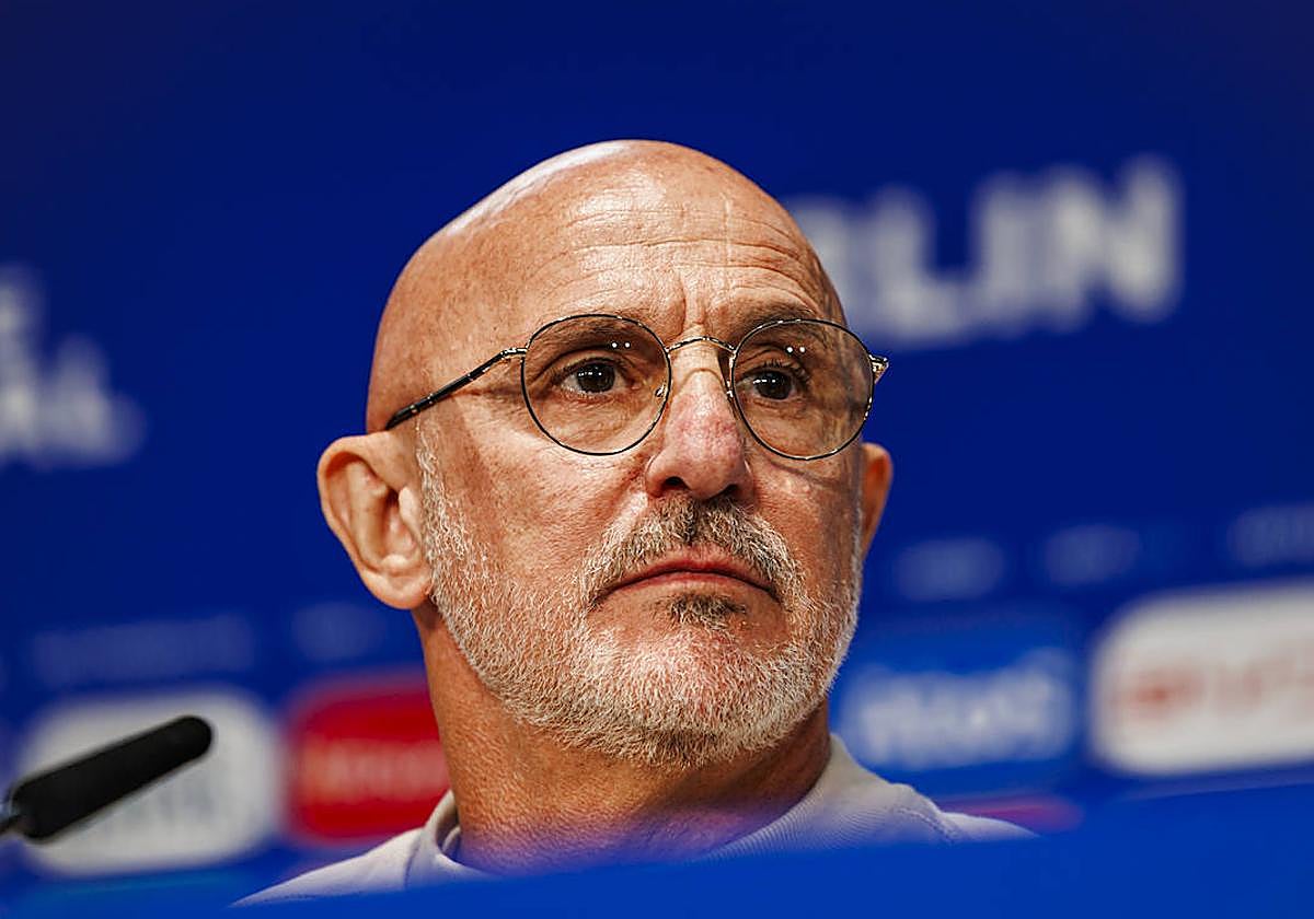 El técnico de la selección española, Luis de la Fuente