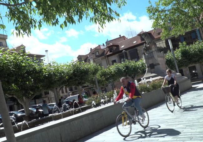 Pedaleando con José Luis Nieto, alcalde de Astorga