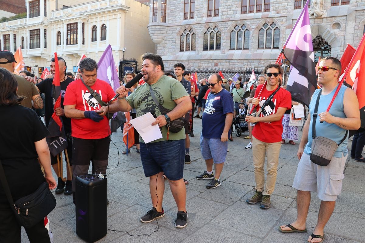 Concentración en apoyo a &#039;Las seis de La Suiza&#039;