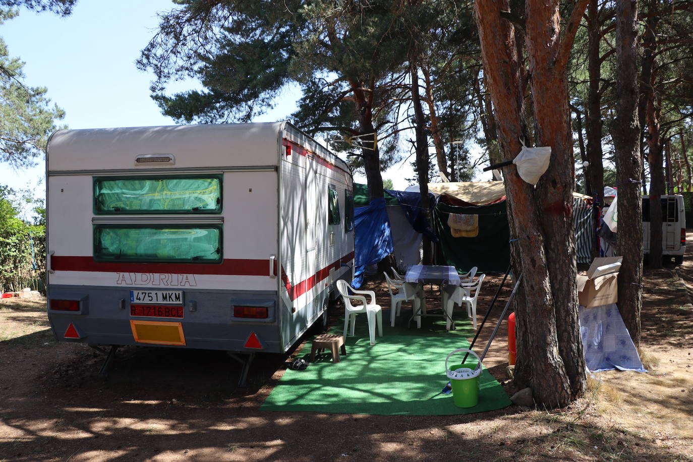 Visita a campings de León