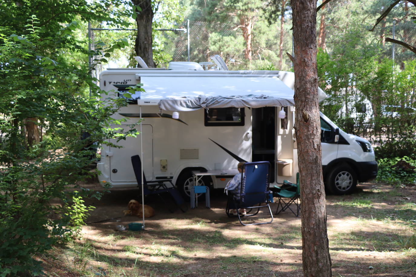 Visita a campings de León