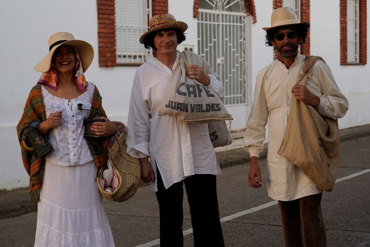 Desfile de carrozas en Santa Marina del Rey