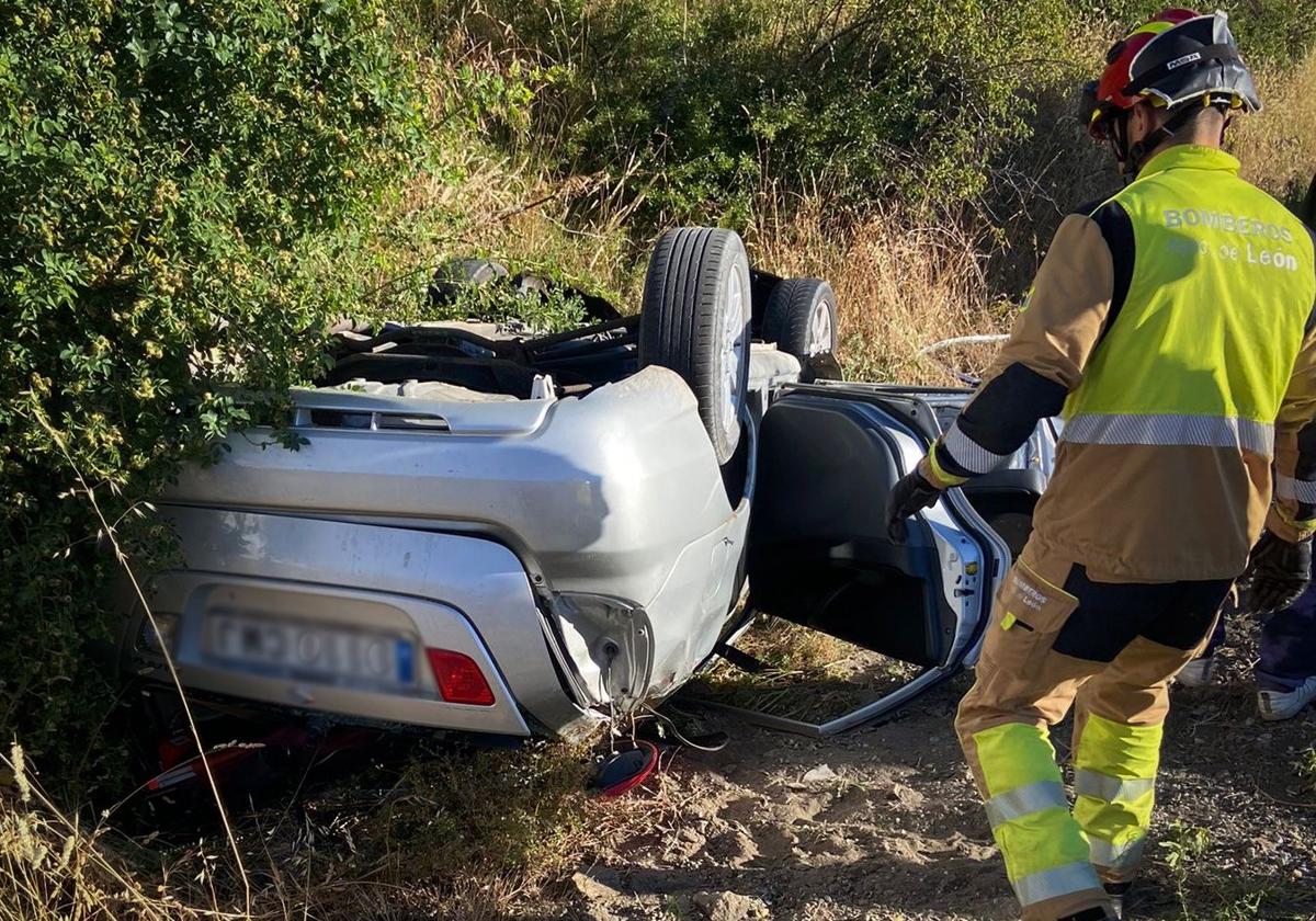 Accidente en la N-630.