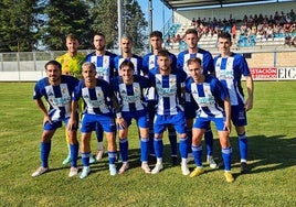 Primer once inicial de Javi Rey.