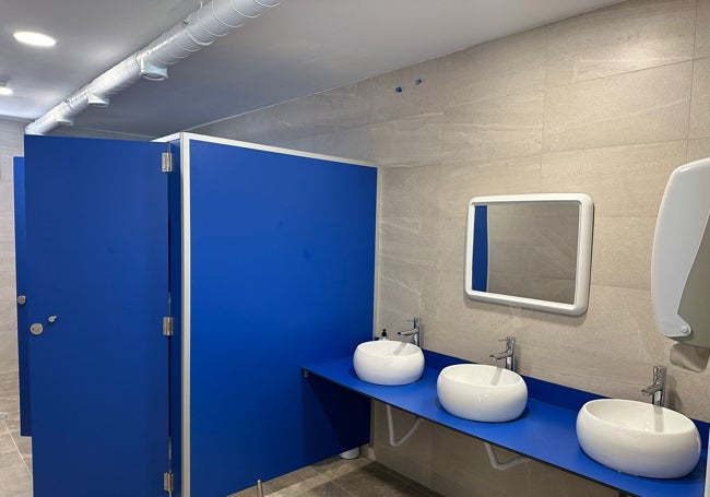 La zona de los baños ha sido una de las se han remodelado