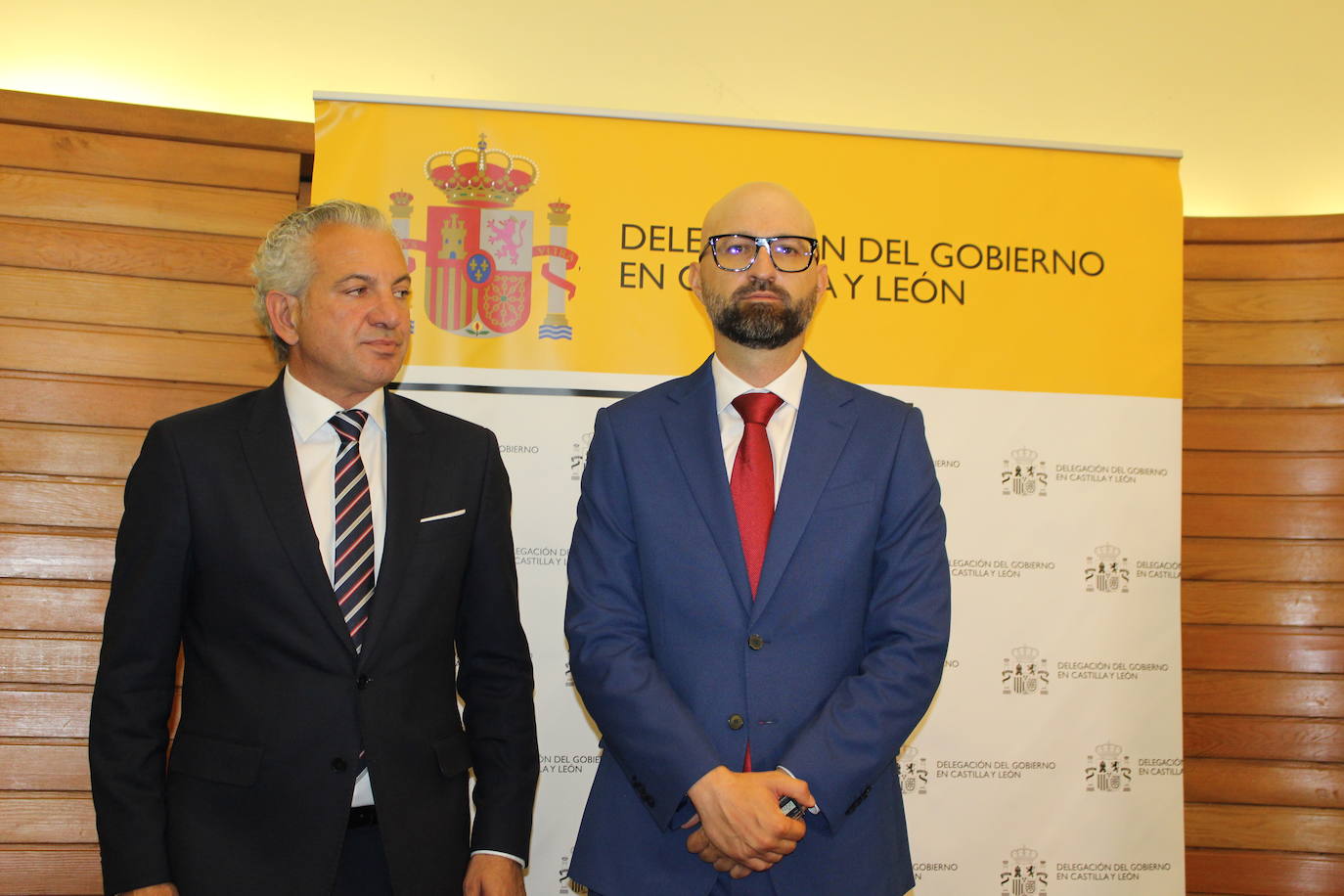 Imágenes de la toma de posesión del nuevo subdelegado del Gobierno en León