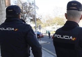 Policía Nacional en Palencia.