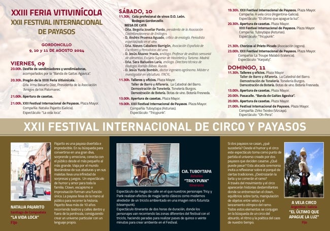 Tríptico de ambas ferias