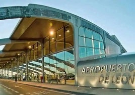 Imagen de archivo del aeropuerto de León.