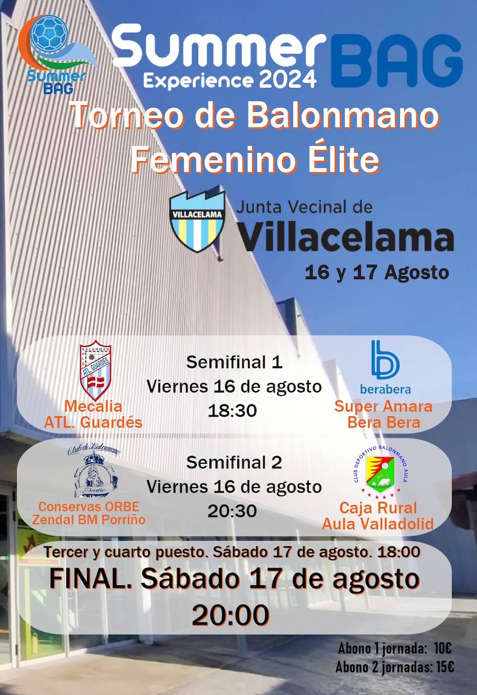 Cartel anunciador del Torneo.