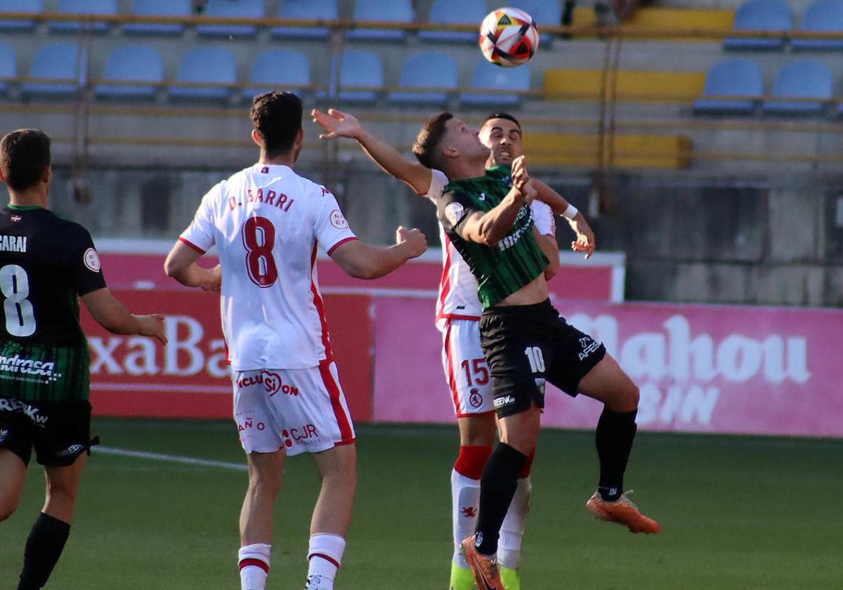 Un partido de la pasada temporada de la Cultural.