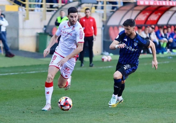 Barri y Borja Valle, en un partido de la pasada temporada.