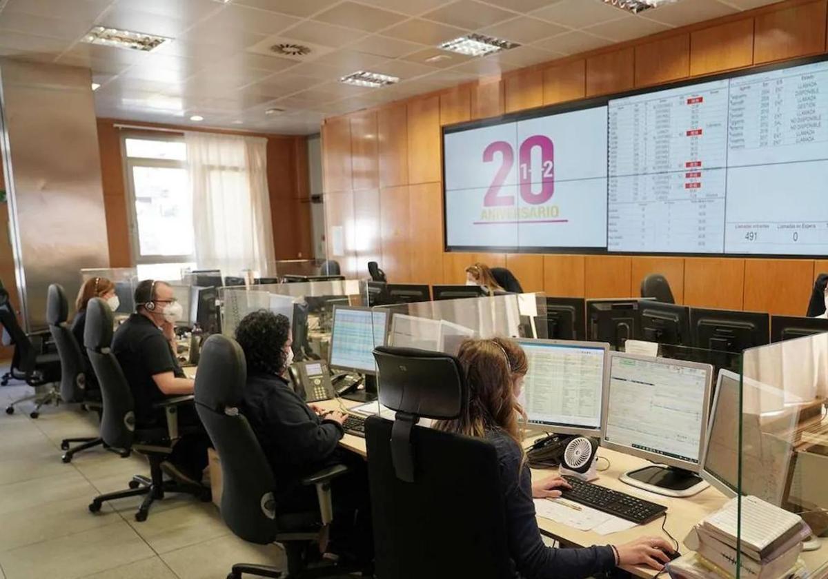 Sala de emergencias sanitarias.